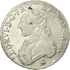 Moneda, Francia, Louis XVI, Écu aux branches d'olivier, Ecu, 1783, Paris, MBC