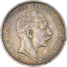 Moneta, Stati tedeschi, PRUSSIA, Wilhelm II, 2 Mark, 1903, Berlin, BB+, Argento
