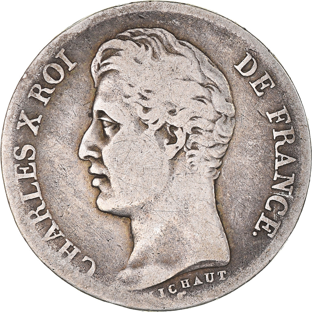 Monnaie, France, Charles X, Franc, 1830, Paris, TB, Argent, Gadoury:450