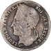 Moneda, Bélgica, Leopold I, 1/2 Franc, 1843, BC+, Plata, KM:6