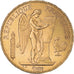 Munten, Frankrijk, Génie, 100 Francs, 1900, Paris, ZF+, Goud, KM:832