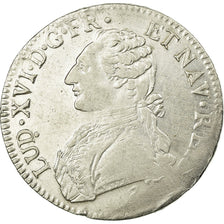 Moneda, Francia, Louis XVI, Écu aux branches d'olivier, Ecu, 1784, Paris, BC+
