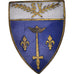 France, Broche, Blason, Jeanne d'Arc, TTB+, Laiton