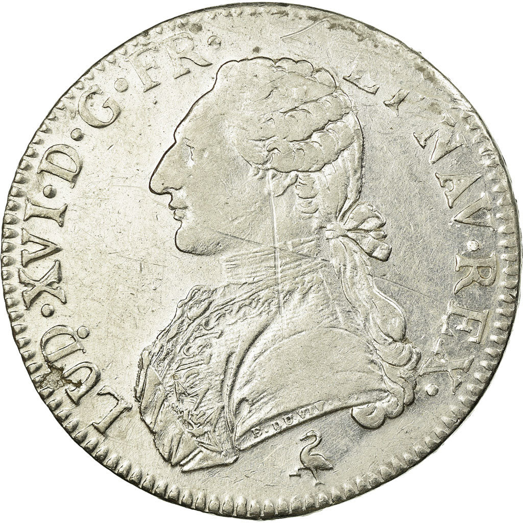 Monnaie, France, Louis XVI, Écu aux branches d'olivier, Ecu, 1784, Paris, TB+