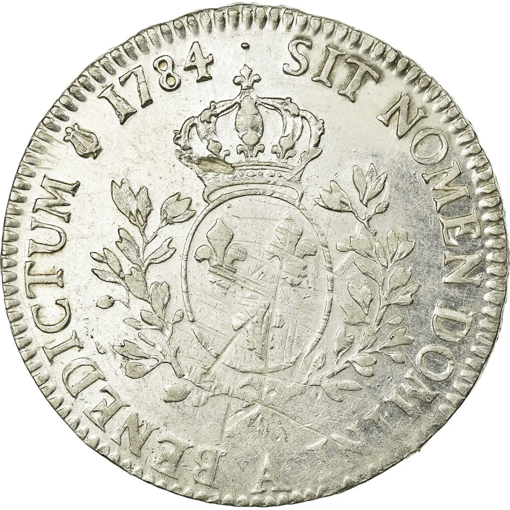 Monnaie, France, Louis XVI, Écu aux branches d'olivier, Ecu, 1784, Paris, TB+