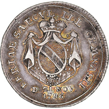 Deutschland, Token, Karl Friedrich, 200 Ans, Gymnasium, Karlsruhe, 1786, VZ