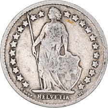 Münze, Schweiz, 1/2 Franc, 1900, Bern, S, Silber, KM:23