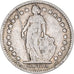 Moneta, Svizzera, 1/2 Franc, 1907, Bern, MB, Argento, KM:23