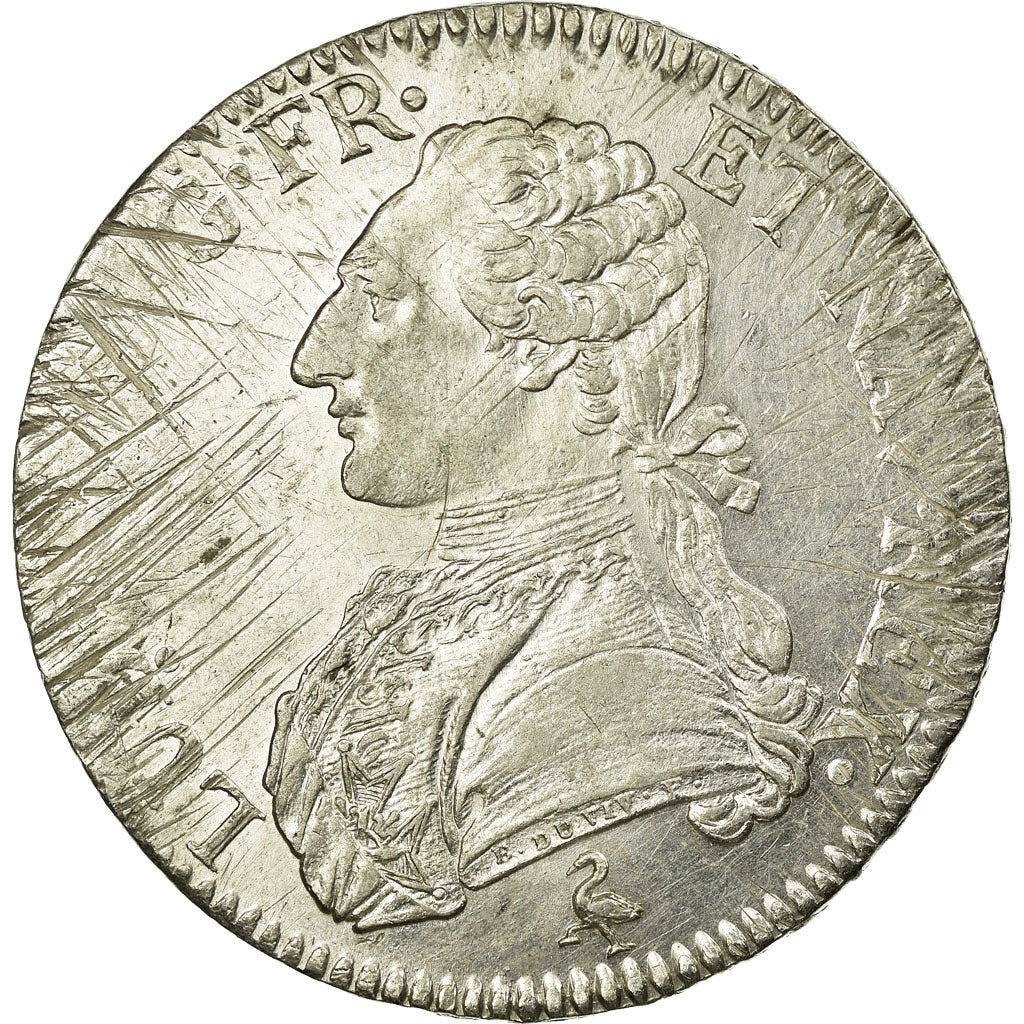 Coin, France, Louis XVI, Écu aux branches d'olivier, Ecu, 1784, Paris