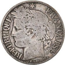 Munten, Frankrijk, Cérès, Franc, 1881, Paris, ZG+, Zilver, KM:822.1