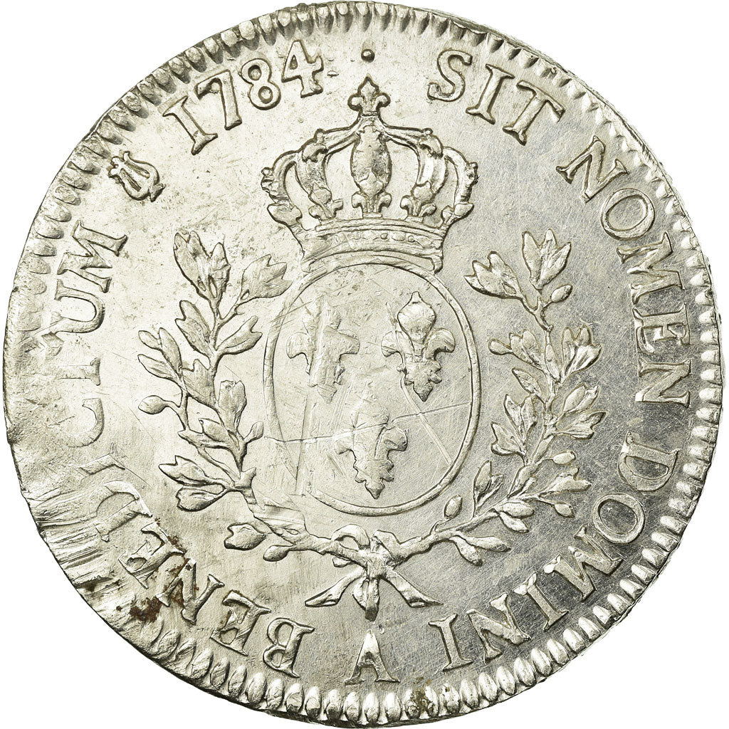 Monnaie, France, Louis XVI, Écu aux branches d'olivier, Ecu, 1784, Paris, TTB