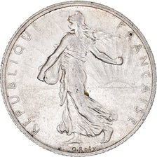 Coin, France, Semeuse, 2 Francs, 1915, Paris, AU(50-53), Silver, KM:845.1