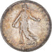 Moneda, Francia, Semeuse, 2 Francs, 1916, Paris, EBC, Plata, KM:845.1