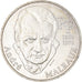 Moneda, Francia, André Malraux, 100 Francs, 1997, MBC+, Plata, KM:1188