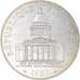 Moneta, Francia, Panthéon, 100 Francs, 1983, Paris, SPL, Argento, KM:951.1