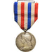 France, Médaille d'honneur des chemins de fer, Medal, 1936, Excellent Quality