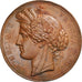 France, Médaille, Exposition Universelle de Paris, Trocadéro, 1878, Oudiné
