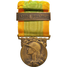 Francia, Grande Guerre, Engagé Volontaire, medalla, 1914-1918, Excellent