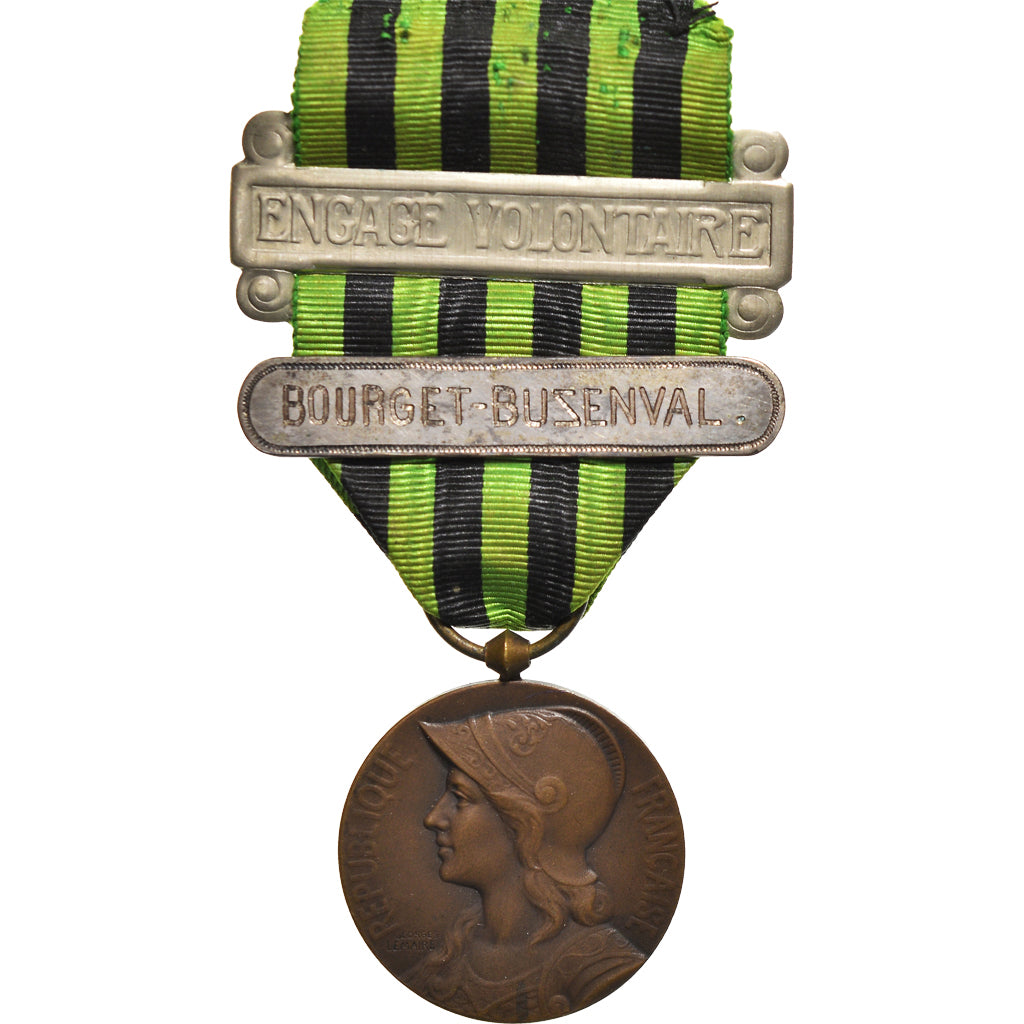 Francia, Engagés Volontaires, Bourget-Buzenval, medaglia, 1871, Eccellente