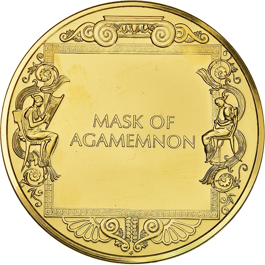 United States of America, Medaille, The Art Treasures of Ancient Greece, Mask of