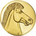 États-Unis, Médaille, The Art Treasures of Ancient Greece, Horse, 1980