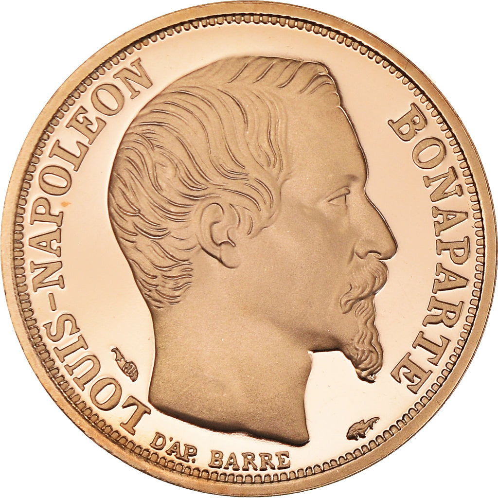 Coin, France, Napoleon III, 20 Francs, 1991, Paris, Proof, MS(65-70), Gold
