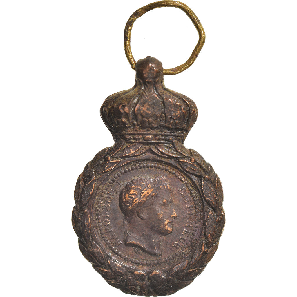 França, Médaille de Saint-Hélène, Medal, 1857, Napoléon, Qualidade Baixa