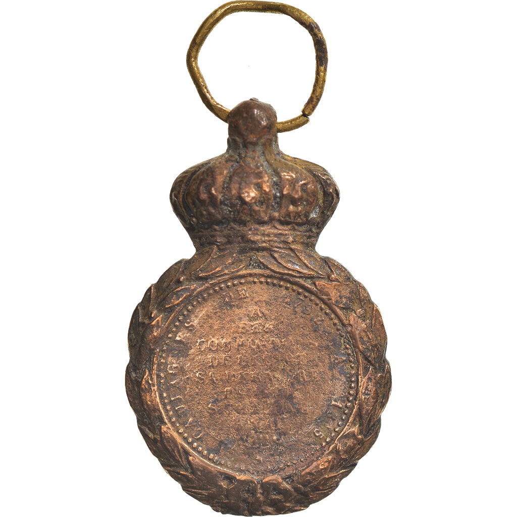 França, Médaille de Saint-Hélène, Medal, 1857, Napoléon, Qualidade Baixa