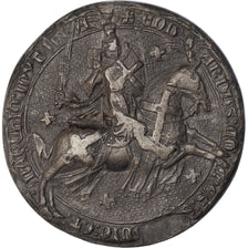 France, Medal, Reproduction du Sceau d'Edouard de Savoie, History, AU(50-53)