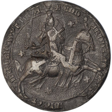 Frankreich, Medaille, Reproduction du Sceau d'Edouard de Savoie, History, SS+