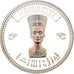 Egipt, Medal, Trésors d'Egypte, Nefertiti, Historia, MS(65-70), Miedź-Nikiel