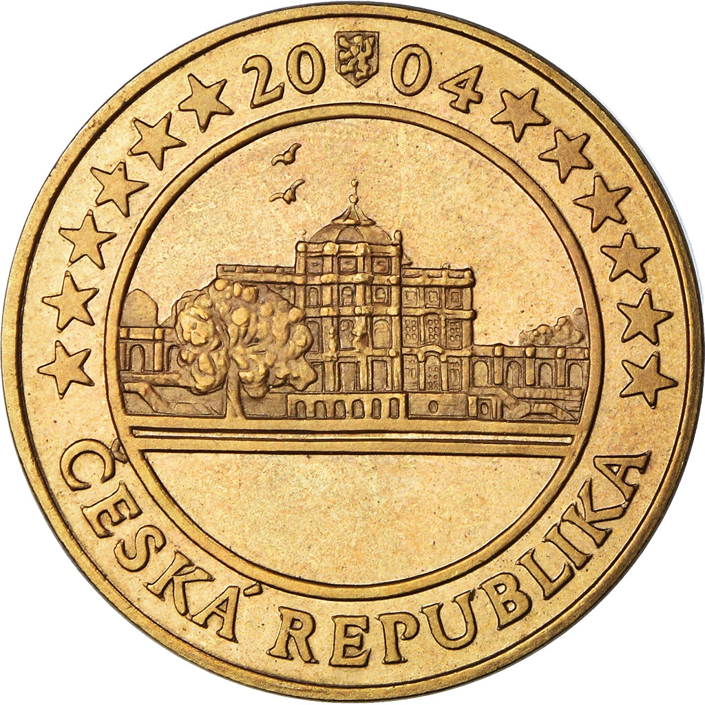 República Checa, Token, 2004, MS(63), Cuproníquel Alumínio