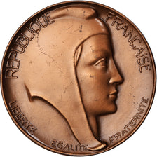 Frankrijk, Medaille, Marianne, Commune de la Saussaye, Normandie, 1985, Coeffin