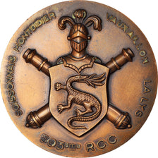 France, Médaille, 503 ème Régiment de Chars de Combat, Military, TTB+, Bronze