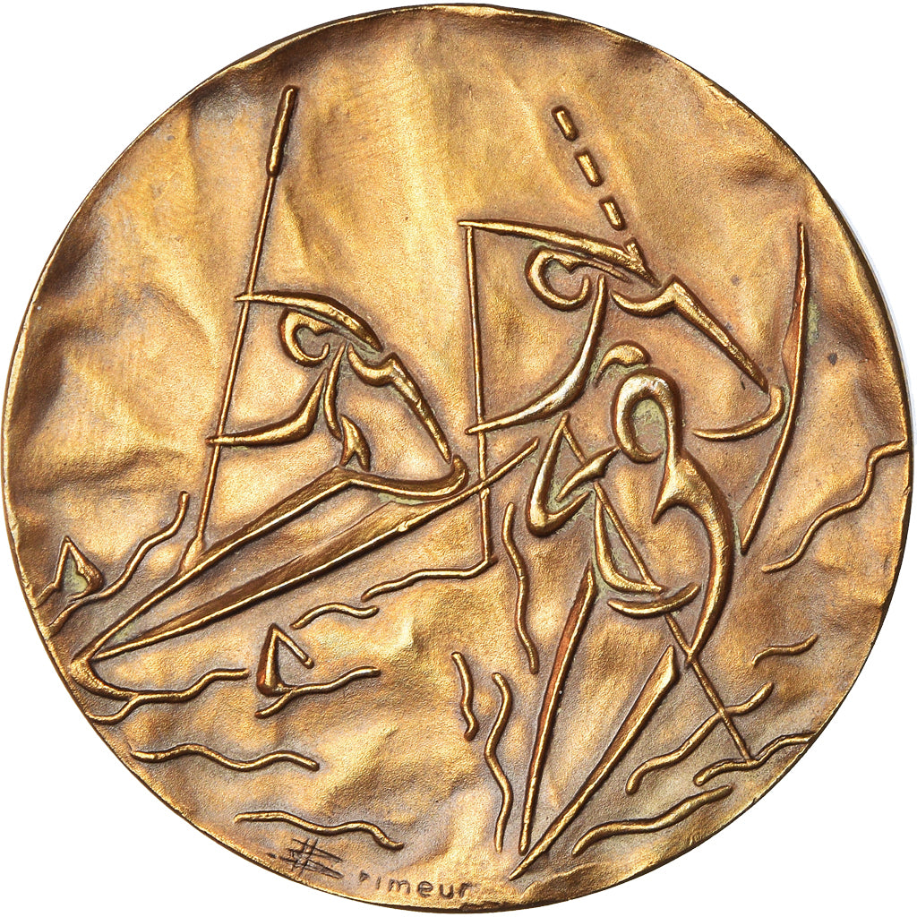 Frankrijk, Medaille, Canoë Kayak, Sports & leisure, 1985, Brimeur, ZF+, Bronzen