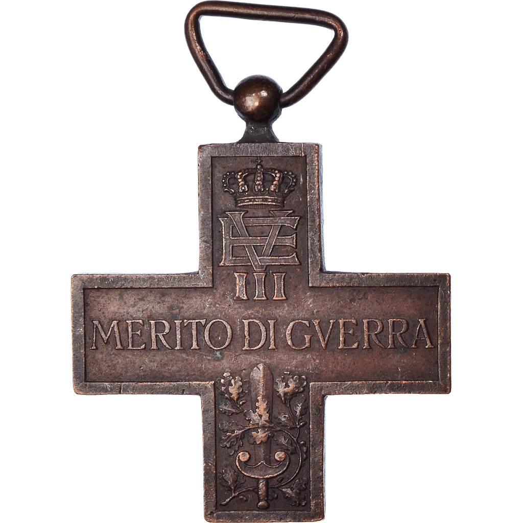 Italy, Merito Di Guerra, WAR, Medal, 1914-1918, Very Good Quality, Bronze, 38