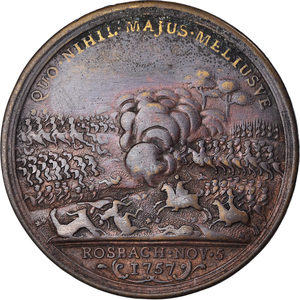 Germania, medaglia, Frédéric II le Grand, Victoires de Lissa et Rosbach