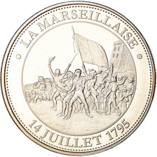 France, Medal, Révolution Française, La Marseillaise, History, MS(63)