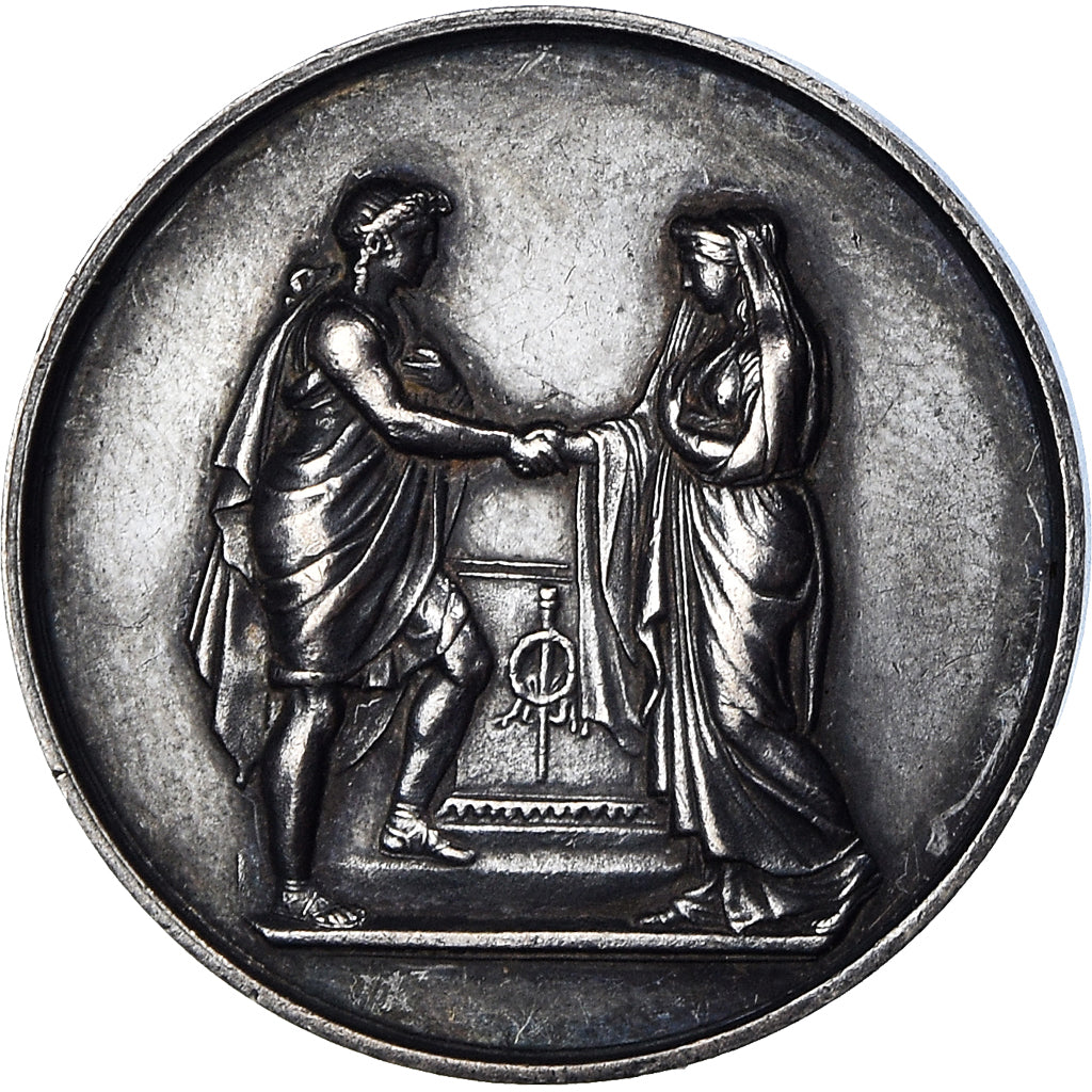 Francia, medaglia, Noces , Mariage, Religions & beliefs, BB+, Argento