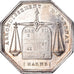 Frankreich, Token, Notaires de l'Arrondissement d'Epernay, Marne, SS+, Silber