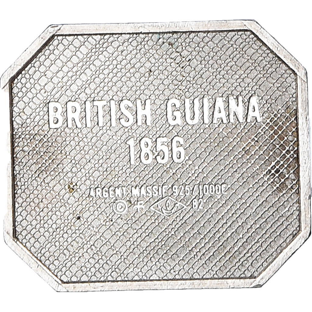 Regno Unito, medaglia, British Guiana, Timbre, SPL-, Argento