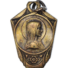 France, Medal, Lourdes, Religions & beliefs, EF(40-45), Bronze