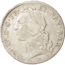 Monnaie, France, Louis XV, Ecu, Bayonne, B+, Argent, Gadoury:322