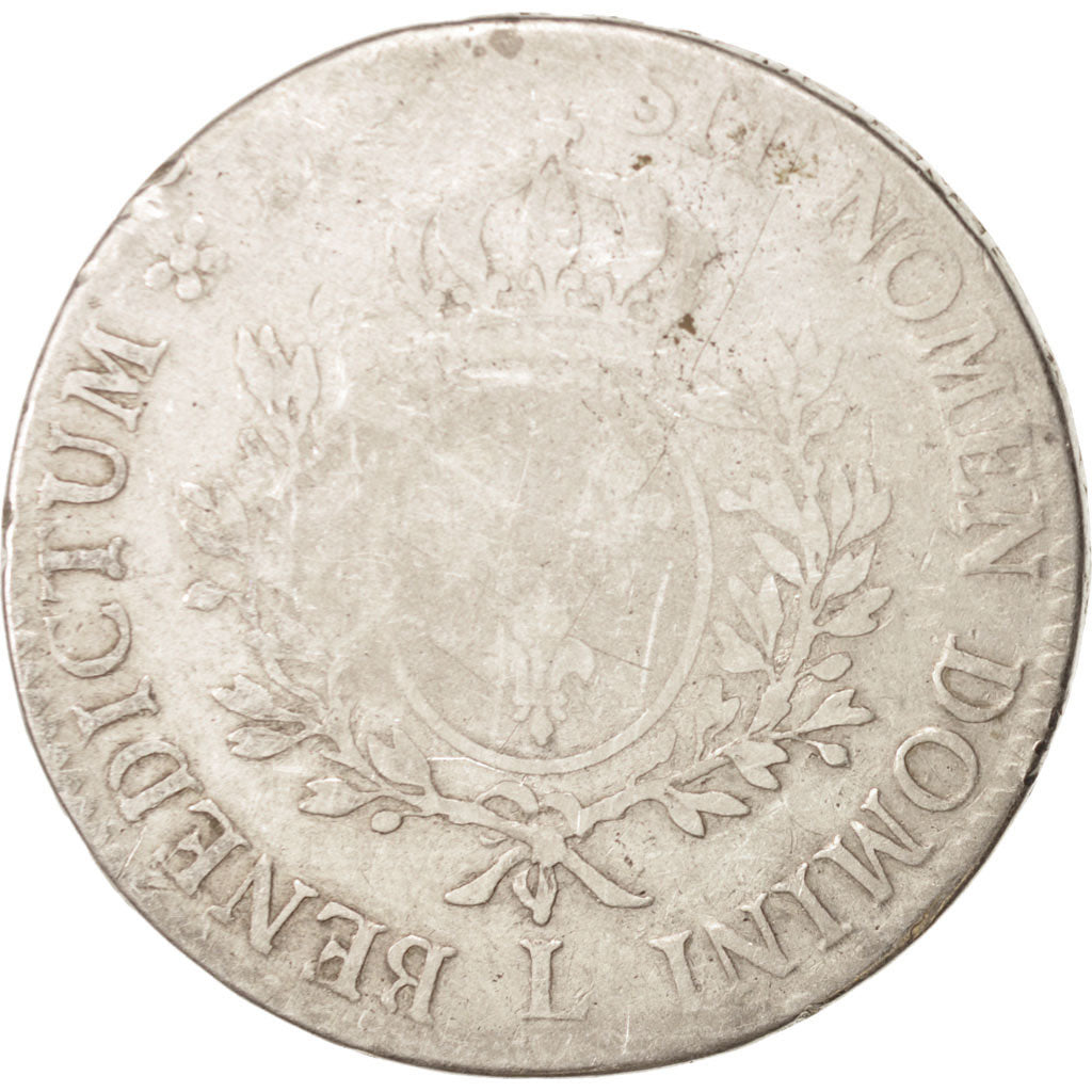 Monnaie, France, Louis XV, Ecu, Bayonne, B+, Argent, Gadoury:322