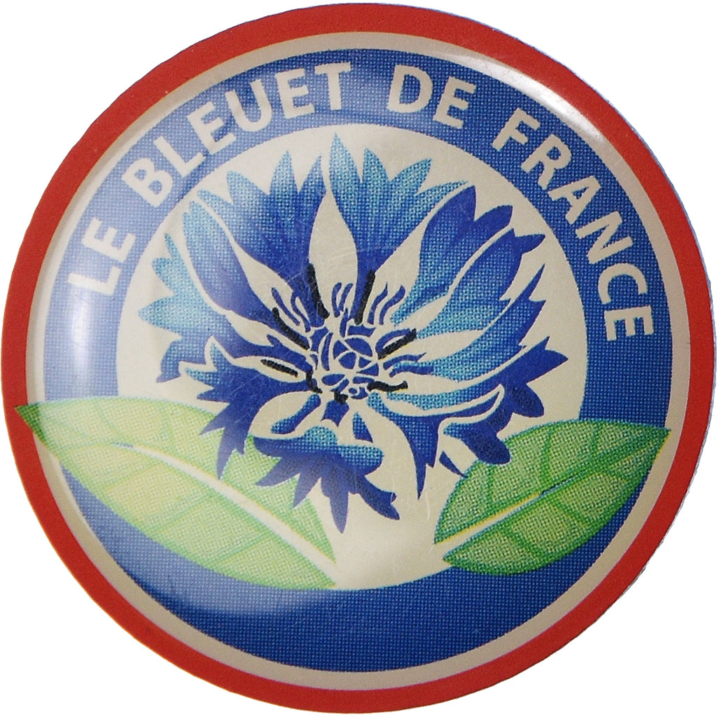 France, Pin's, Le Bleuet de France, WAR, FDC, Métal