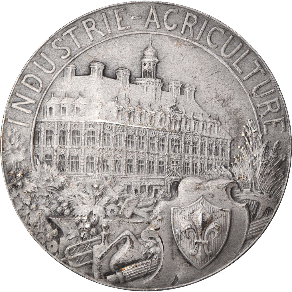 France, Médaille, Chambre de Commerce de Lille, Business & industry, Lefebvre