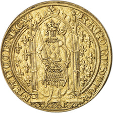 Francia, medalla, Reproduction du Franc à Pied, Charles V, History, EBC, Cobre