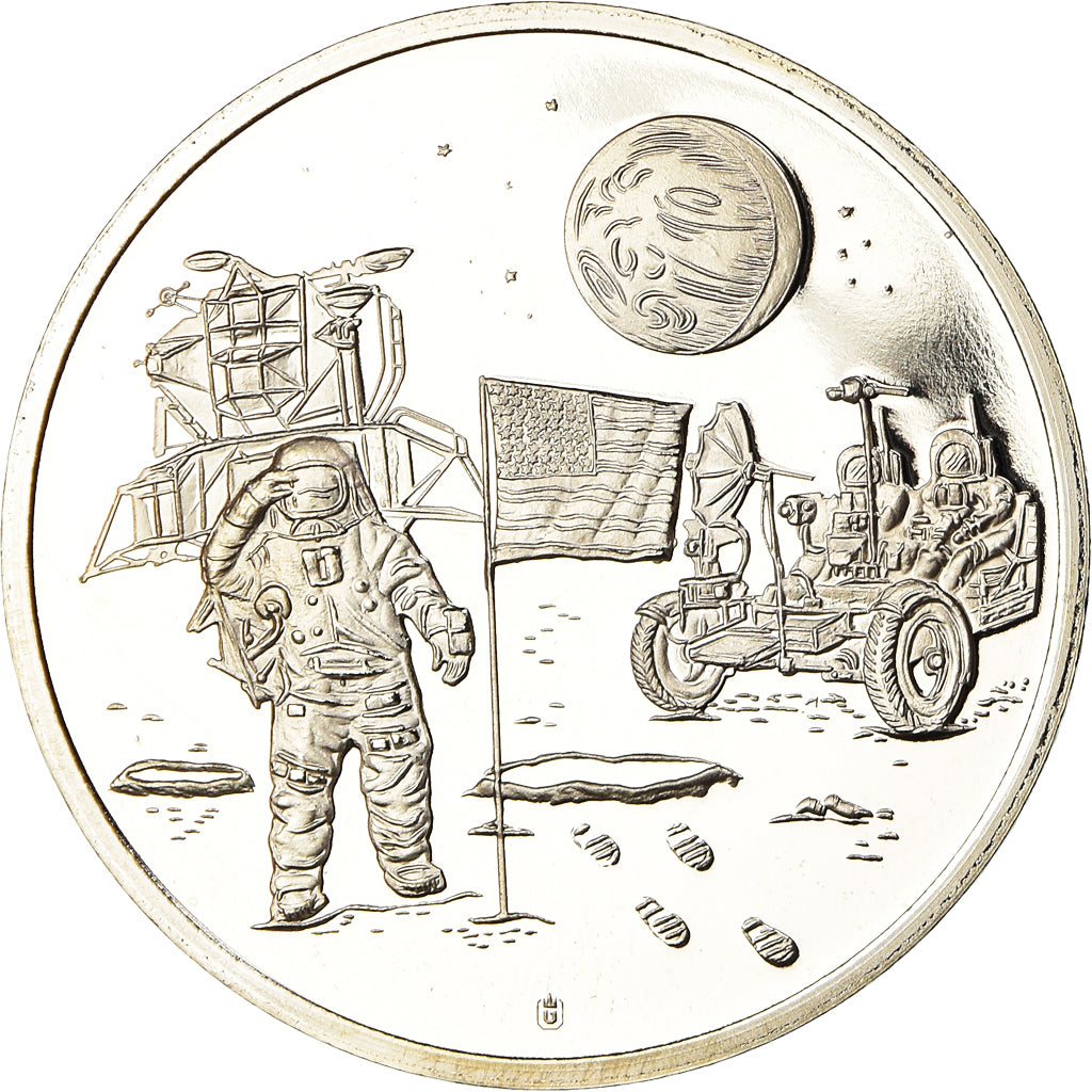 França, Medal, Mission Apollo XI, Ciências e Tecnologia, MS(63), Cobre