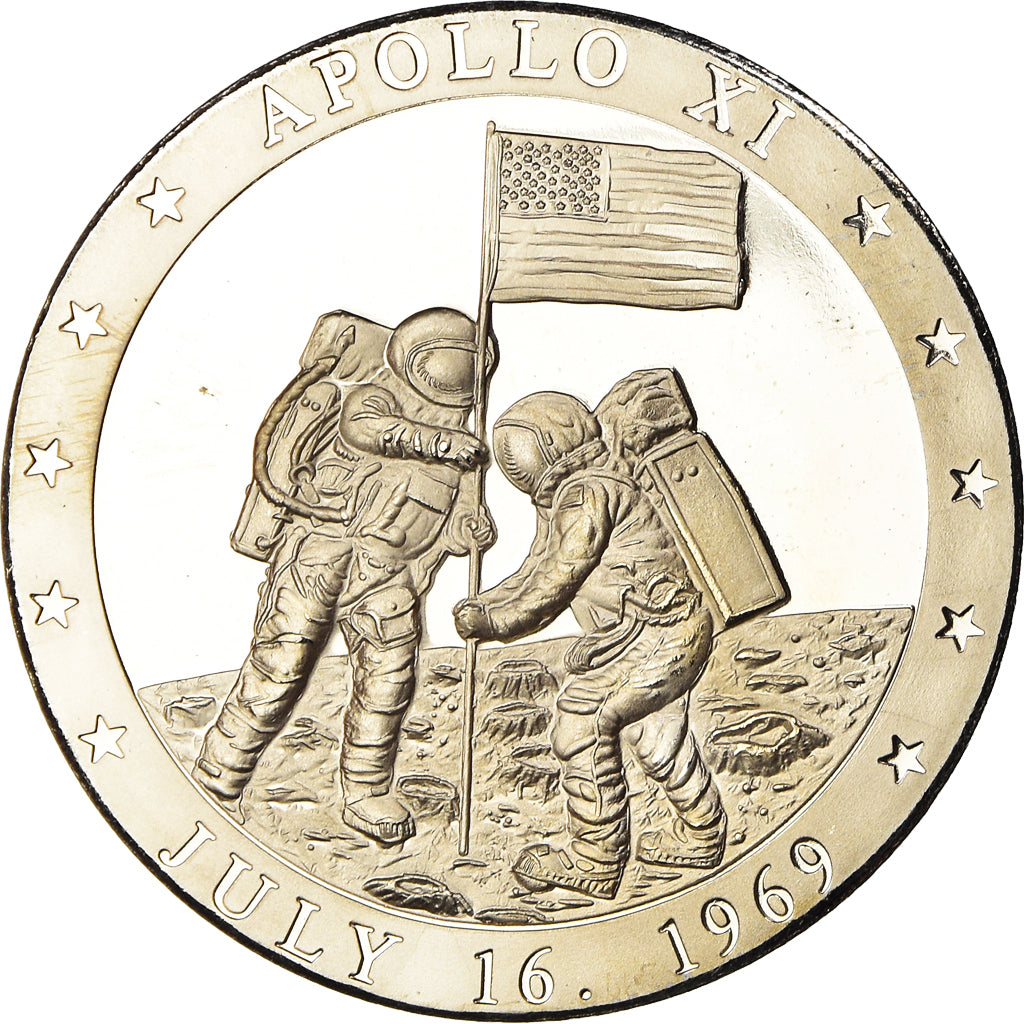 França, Medal, Mission Apollo XI, Ciências e Tecnologia, MS(63), Cobre