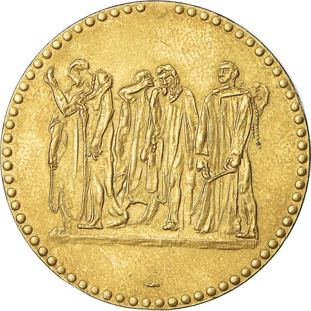 Francia, Token, Ville de Calais, BB+, Rame-nichel-alluminio